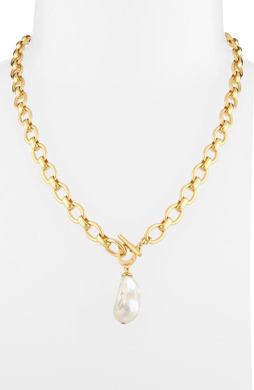 Dean Davidson Florence Freshwater Pearl Pendant Collar Necklace