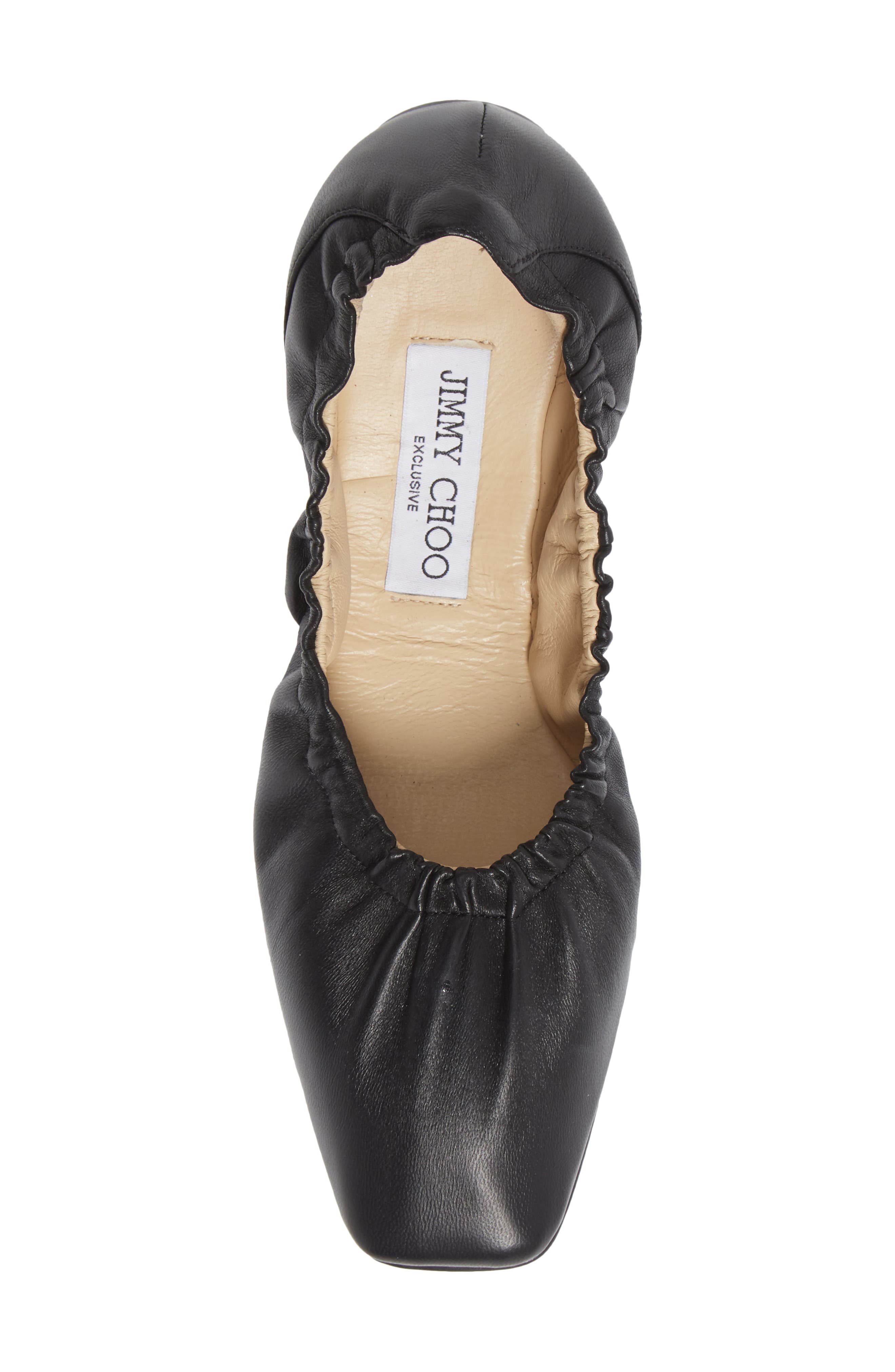 Jimmy Choo Marielle Square Toe Ballet Flat, Alternate, color, 