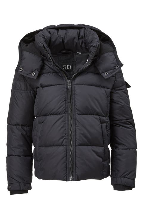 Kids' Downhill Hooded Puffer Jacket (Big Kid)