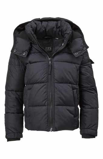 S13 Kids' Downhill Channel Quilted Hooded Puffer Jacket