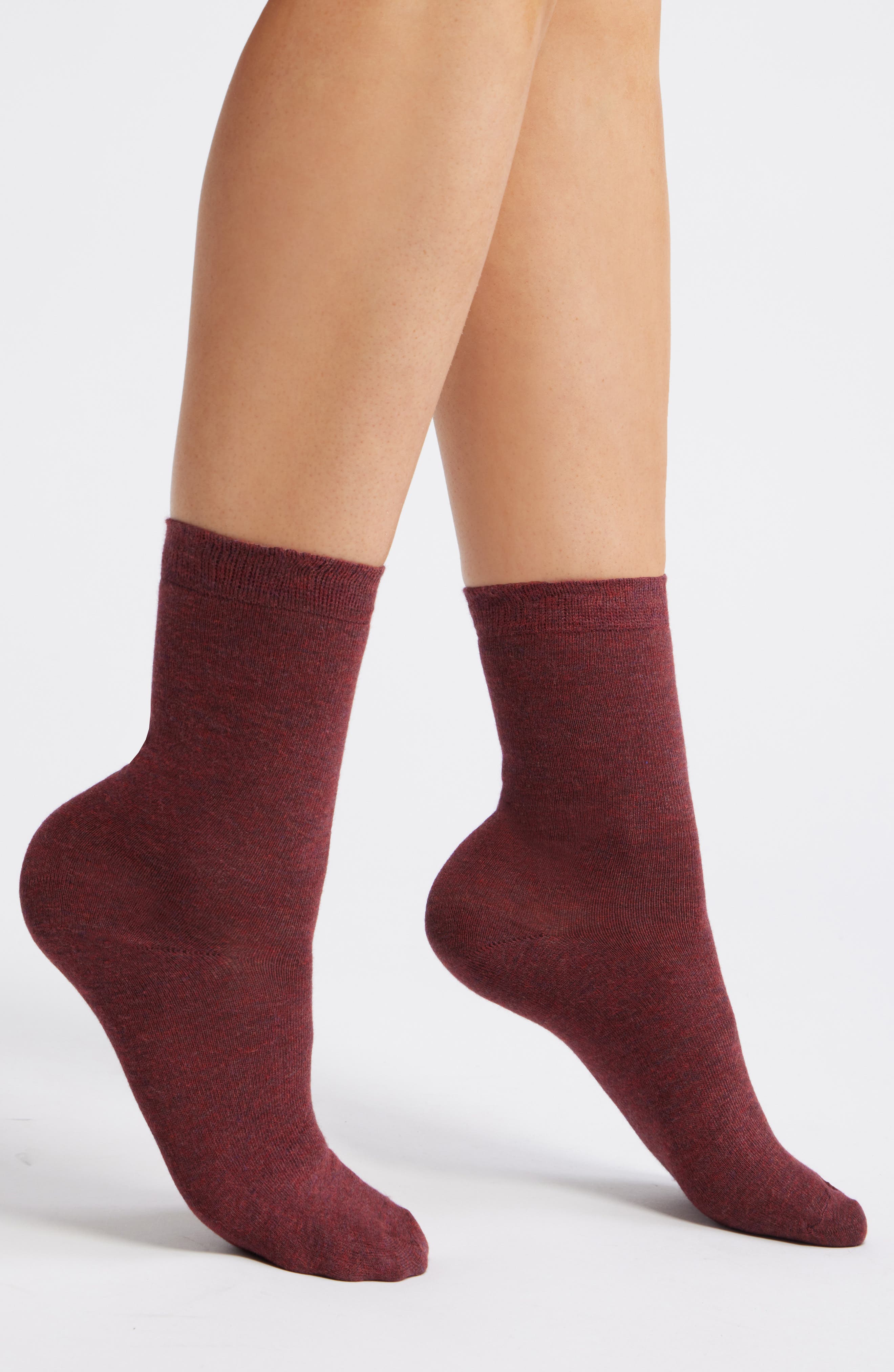 selected BURGUNDY HEATHER