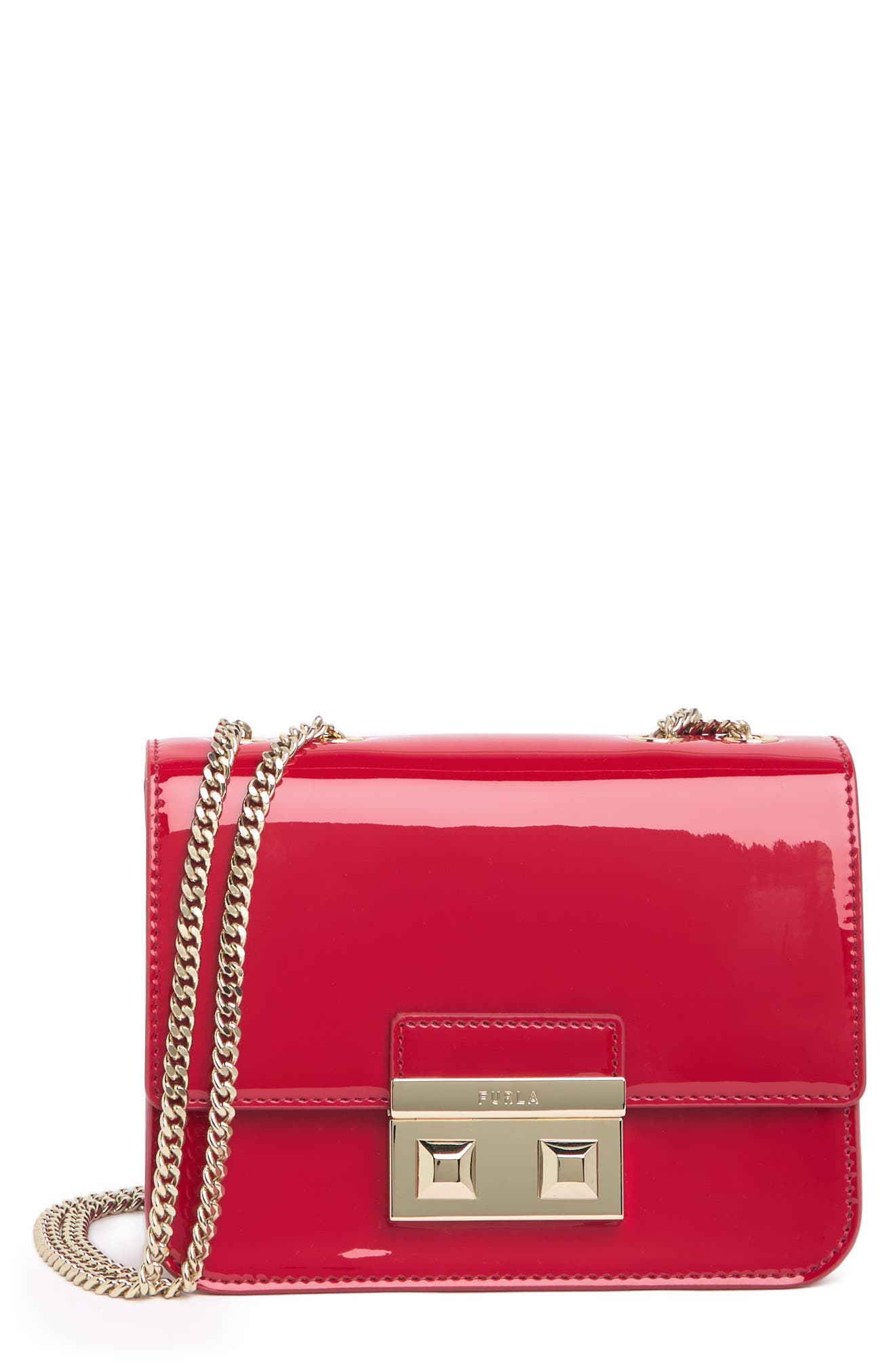 Bella Mini Crossbody Bag, Main, color, CABERNET