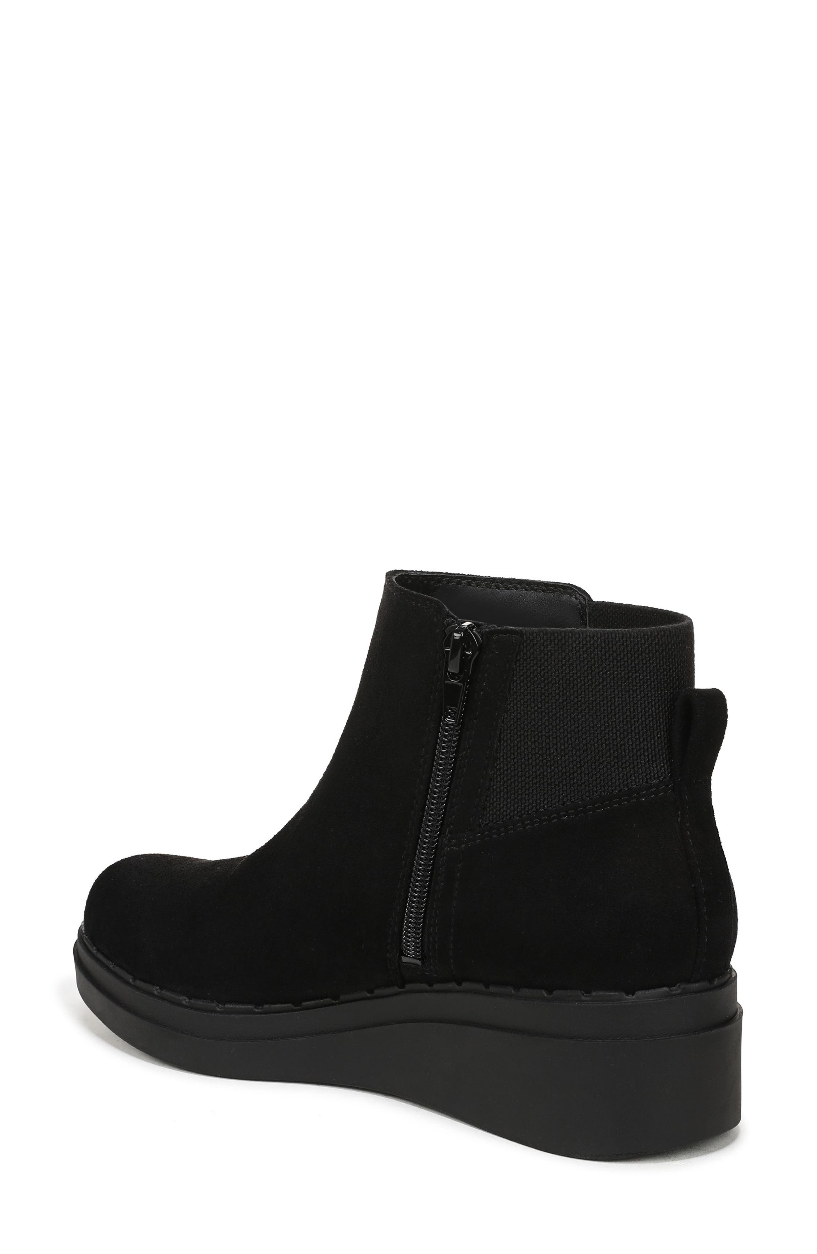 LifeStride Dubliner Platform Wedge Bootie, Alternate, color, Black