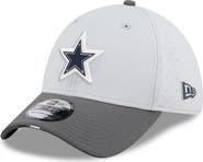 New Era Men's New Era Gray/Graphite Dallas Cowboys 2025 NFL Training Camp 39THIRTY Flex Hat