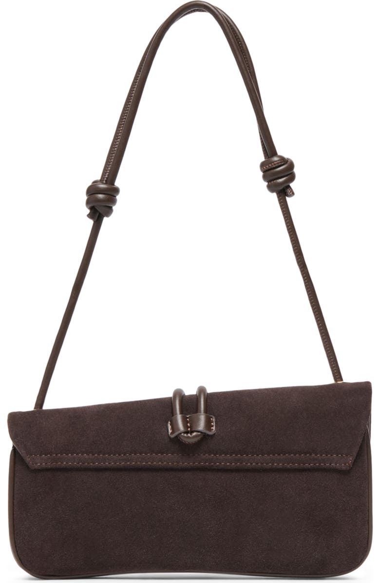 Dolce Vita Balen Leather Shoulder Bag, Alternate, color, Chocolate