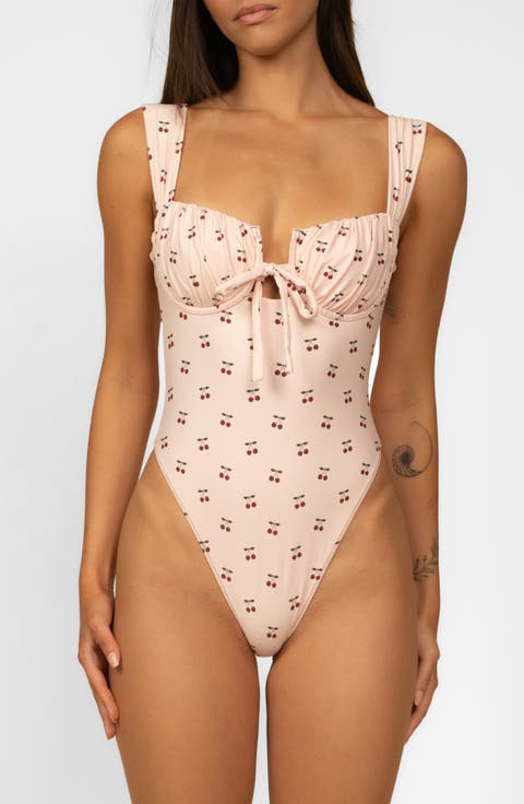 Petal Underwire One-Piece Swimsuit