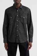 EDWIN Denim Western Button-Up Shirt