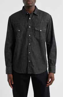 EDWIN Denim Western Button-Up Shirt