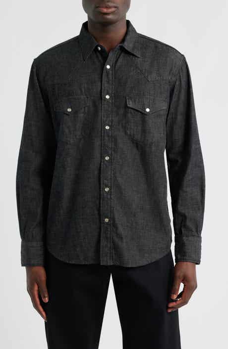 EDWIN Denim Western Button-Up Shirt