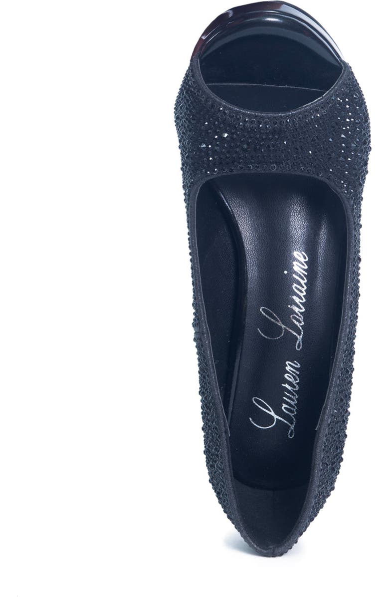 Lauren Lorraine Candy-15 Pump, Alternate, color, Black