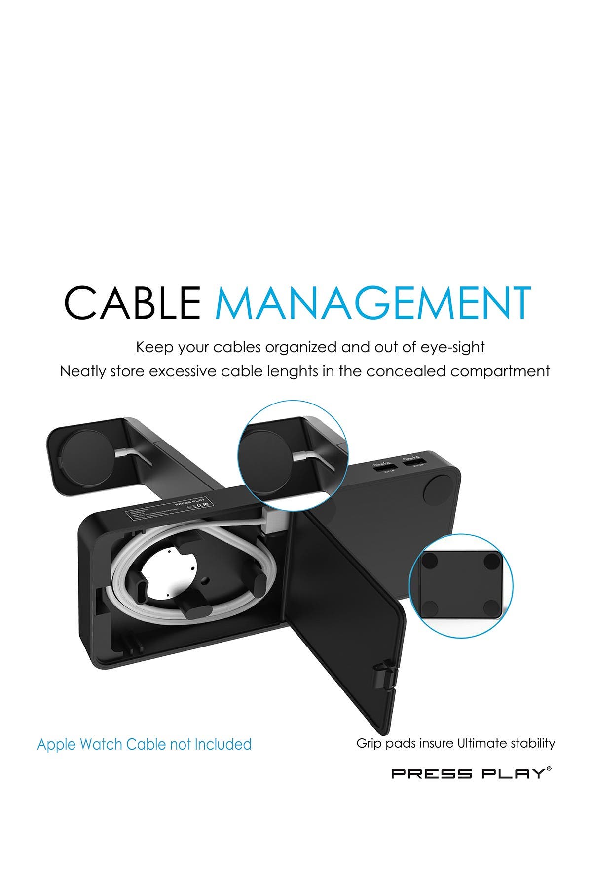 PRESS PLAY One Dock Power Station - Black | Nordstromrack