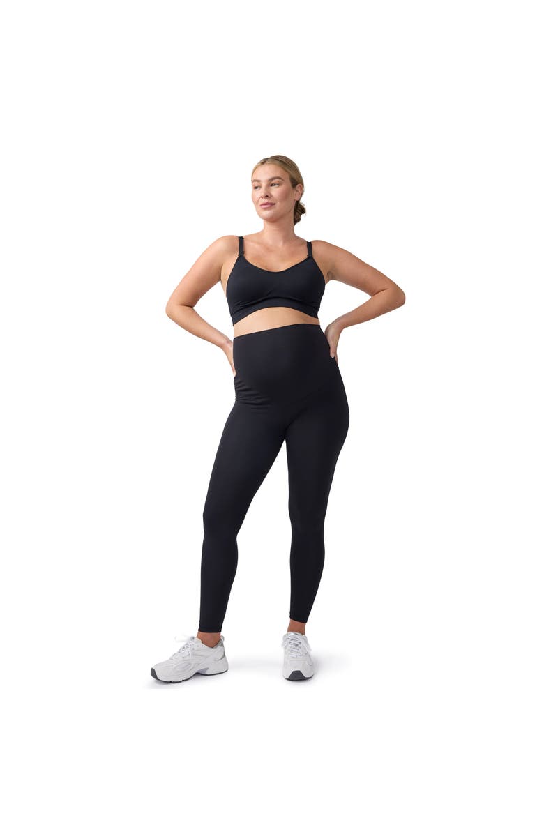 Ingrid & Isabel Flare/Contour Active Legging Bundle, Alternate, color, Black