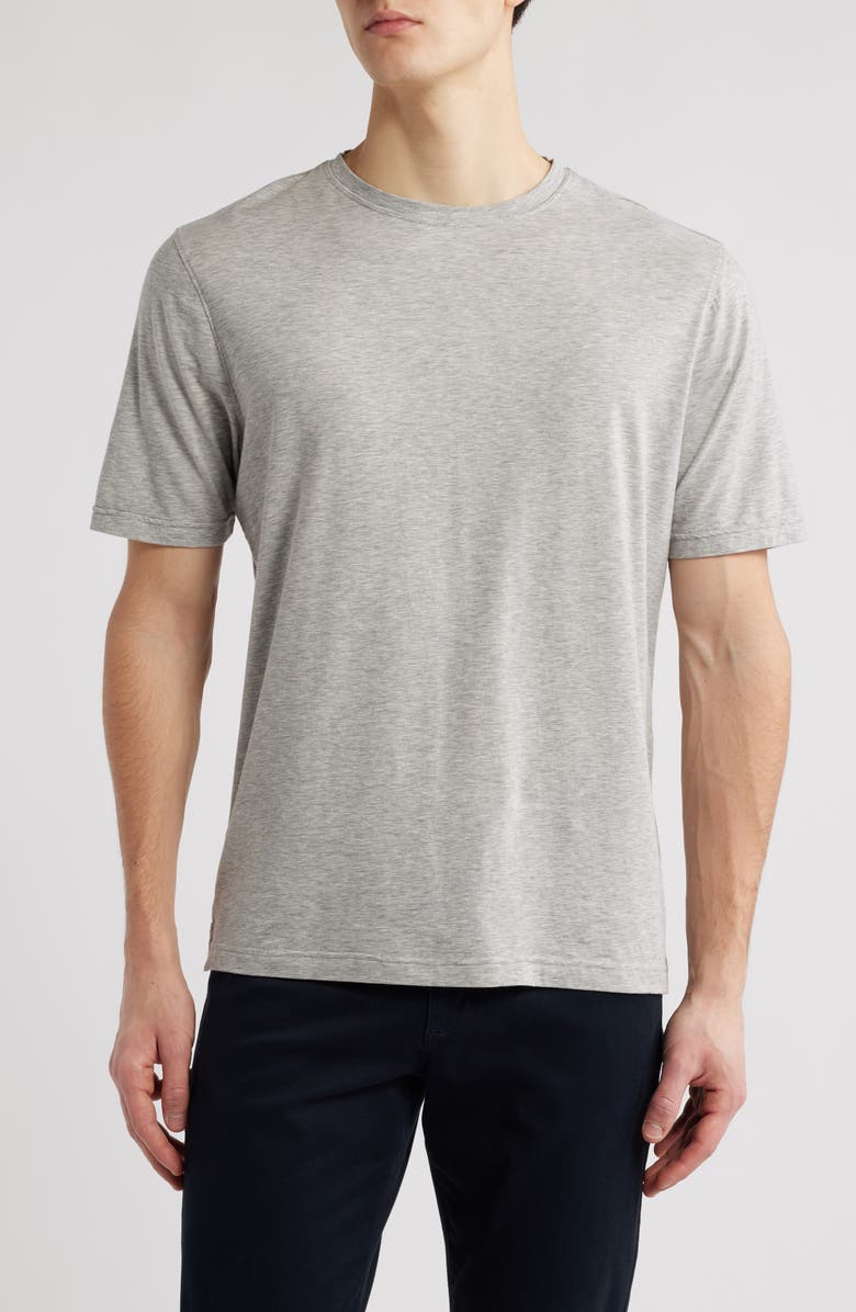 Scott Barber Cotton Blend T-Shirt, Main, color, Grey Heather