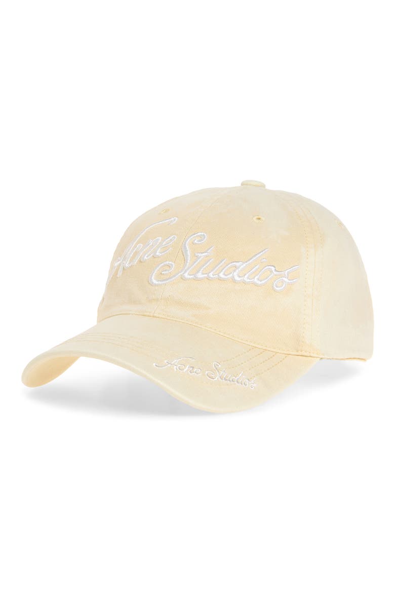 Carliy Venice Embroidered Logo Adjustable Baseball Cap, Main, color, OAT BEIGE
