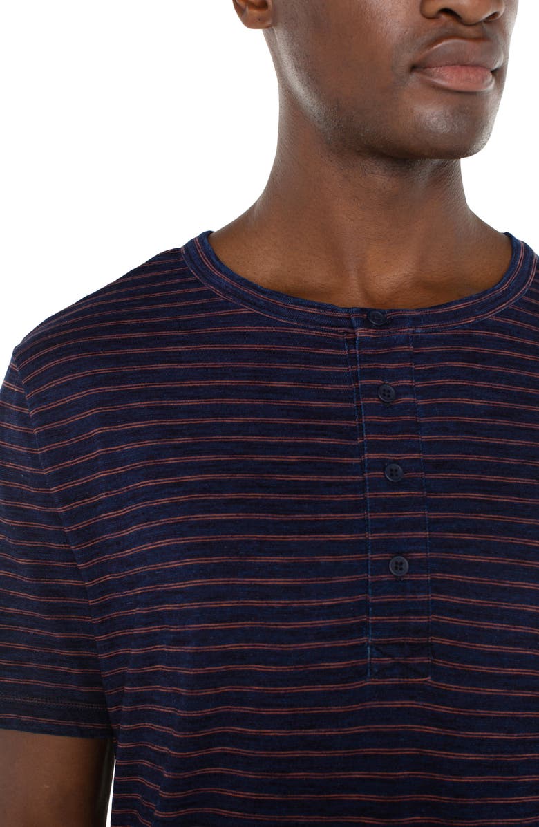 Liverpool Stripe Henley T-Shirt, Alternate, color, 