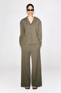 COS Crinkled-jersey Wide-leg Pants