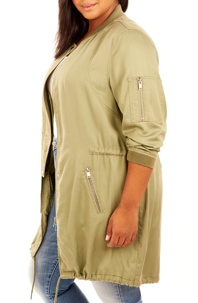 Rebel Wilson X Angels Bomber Anorak, Alternate, color, 