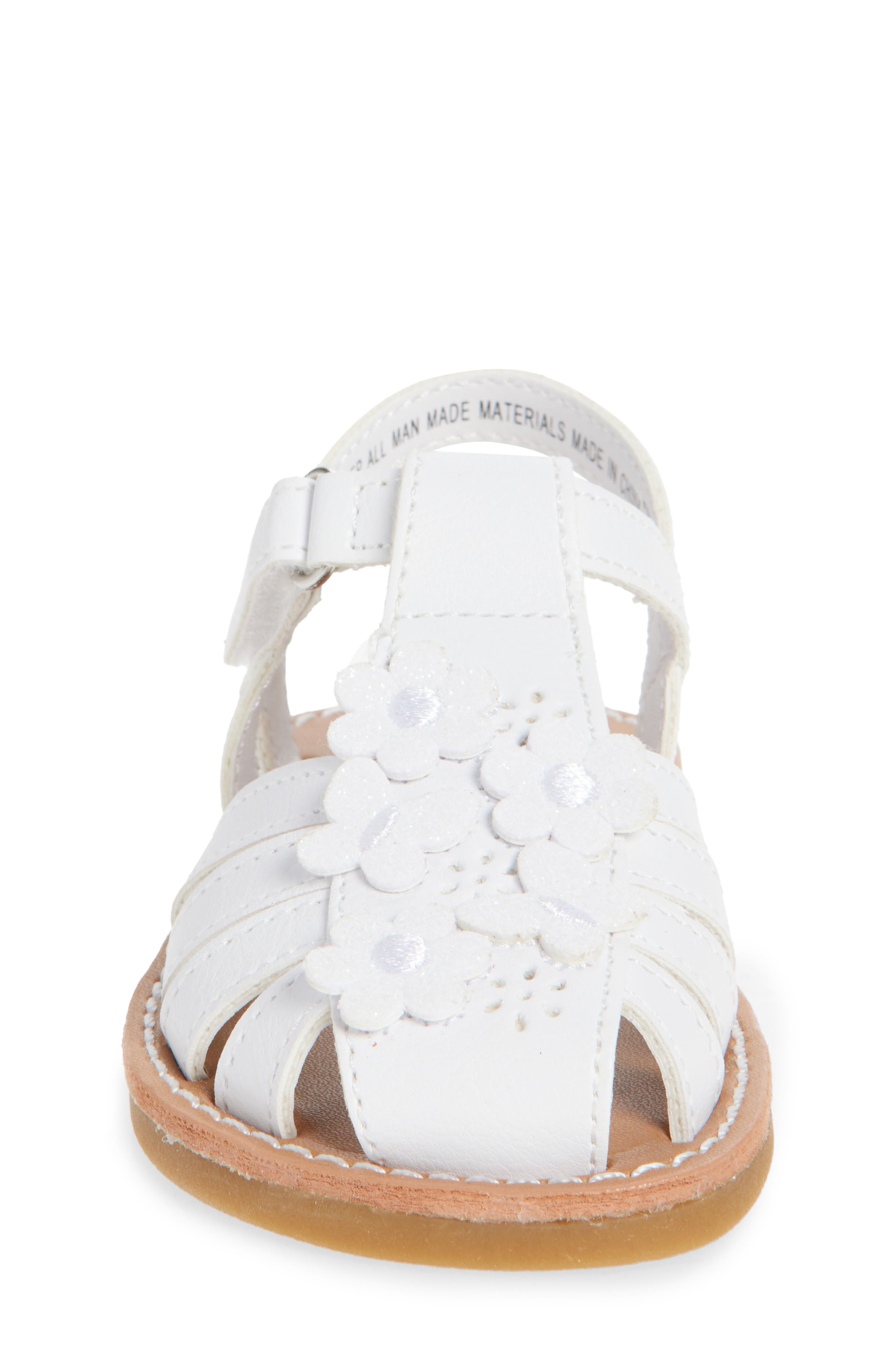 RACHEL SHOES Kids' Flower Fisherman Sandal, Alternate, color, 