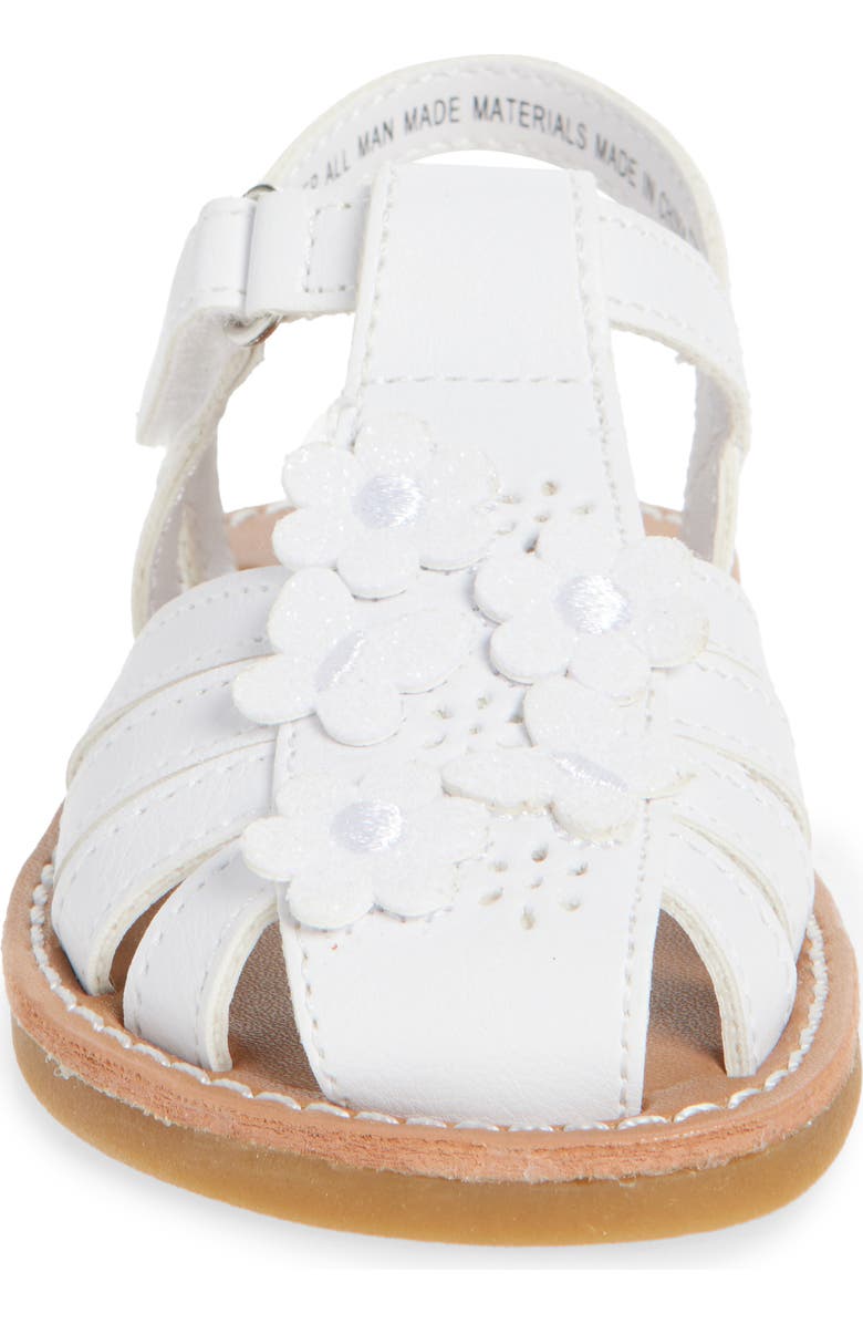 RACHEL SHOES Kids' Flower Fisherman Sandal, Alternate, color,