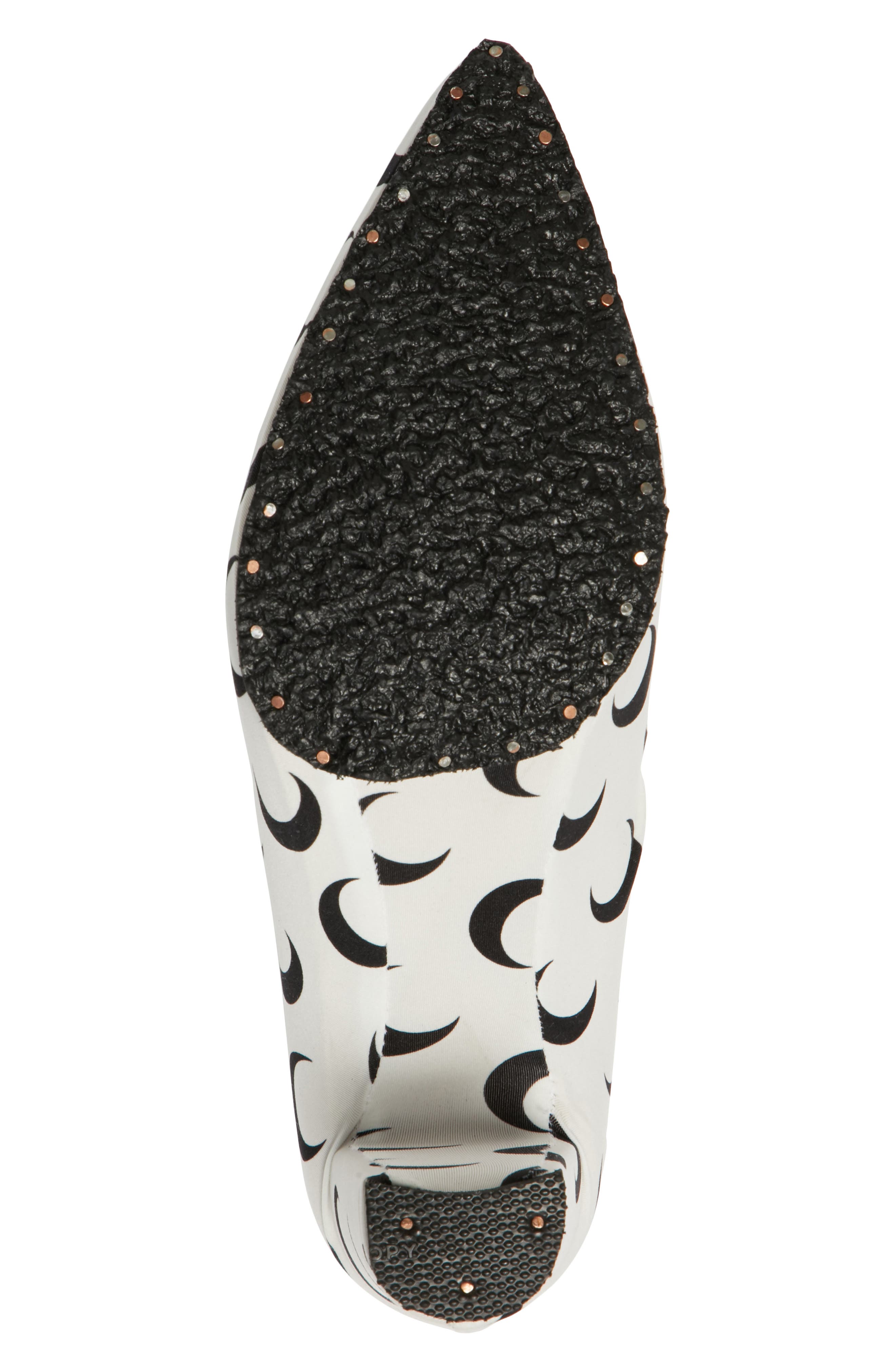 Marine Serre Moon Print Sock Boot, Alternate, color, 