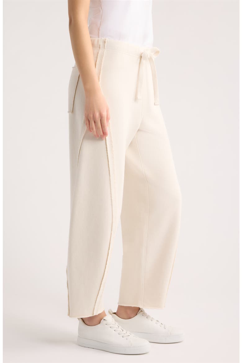 Bibi Barrel Leg Pants, Alternate, color, VINTAGE WHITE