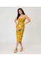 selected Yellow Floral Print