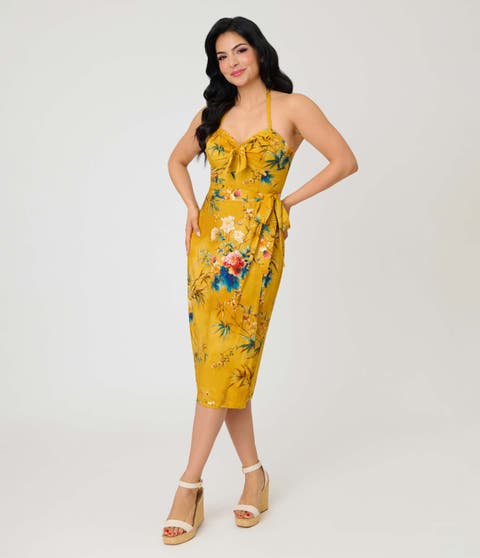 Leilani Sleeveless Sarong Dress