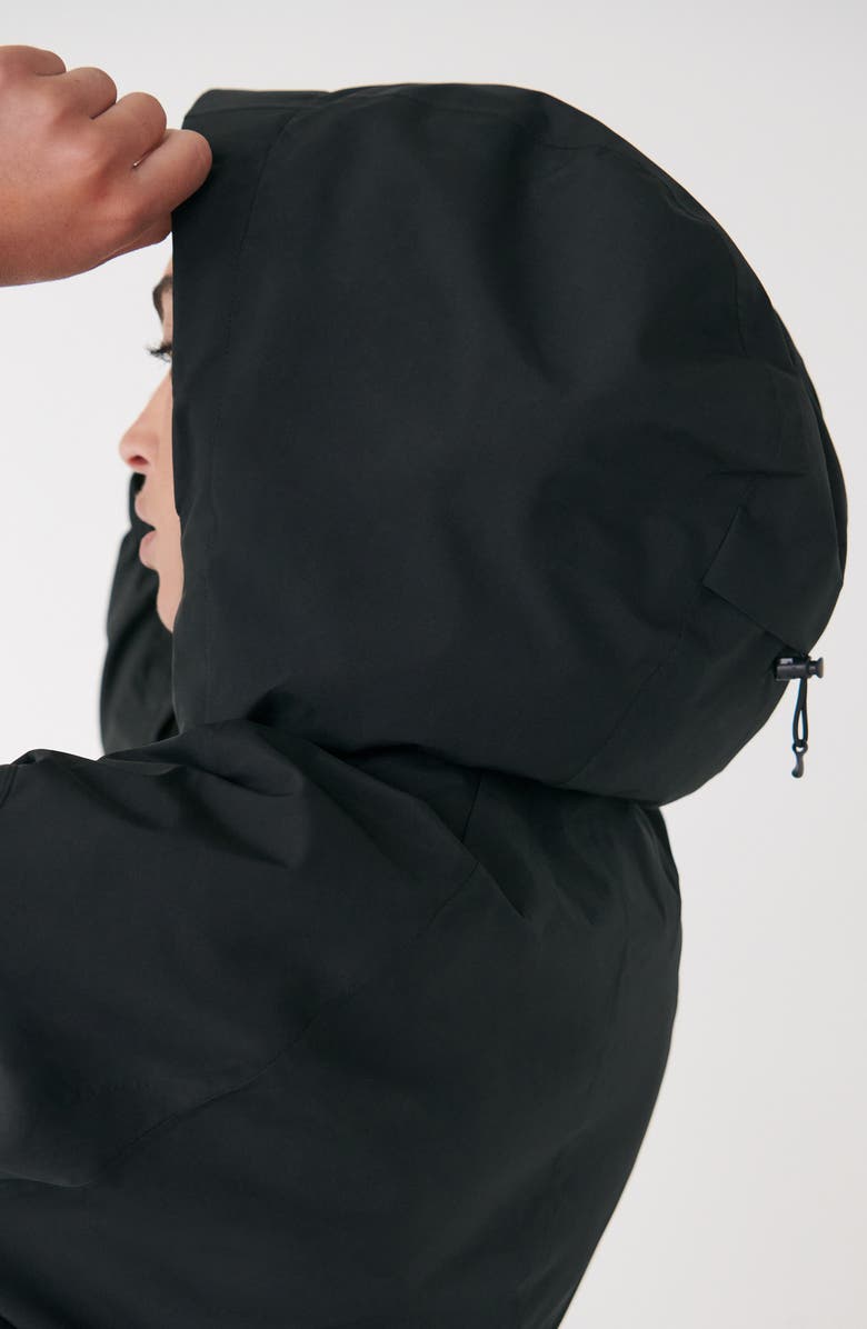 Lole Aliz Waterproof Rain Jacket, Alternate, color, Black