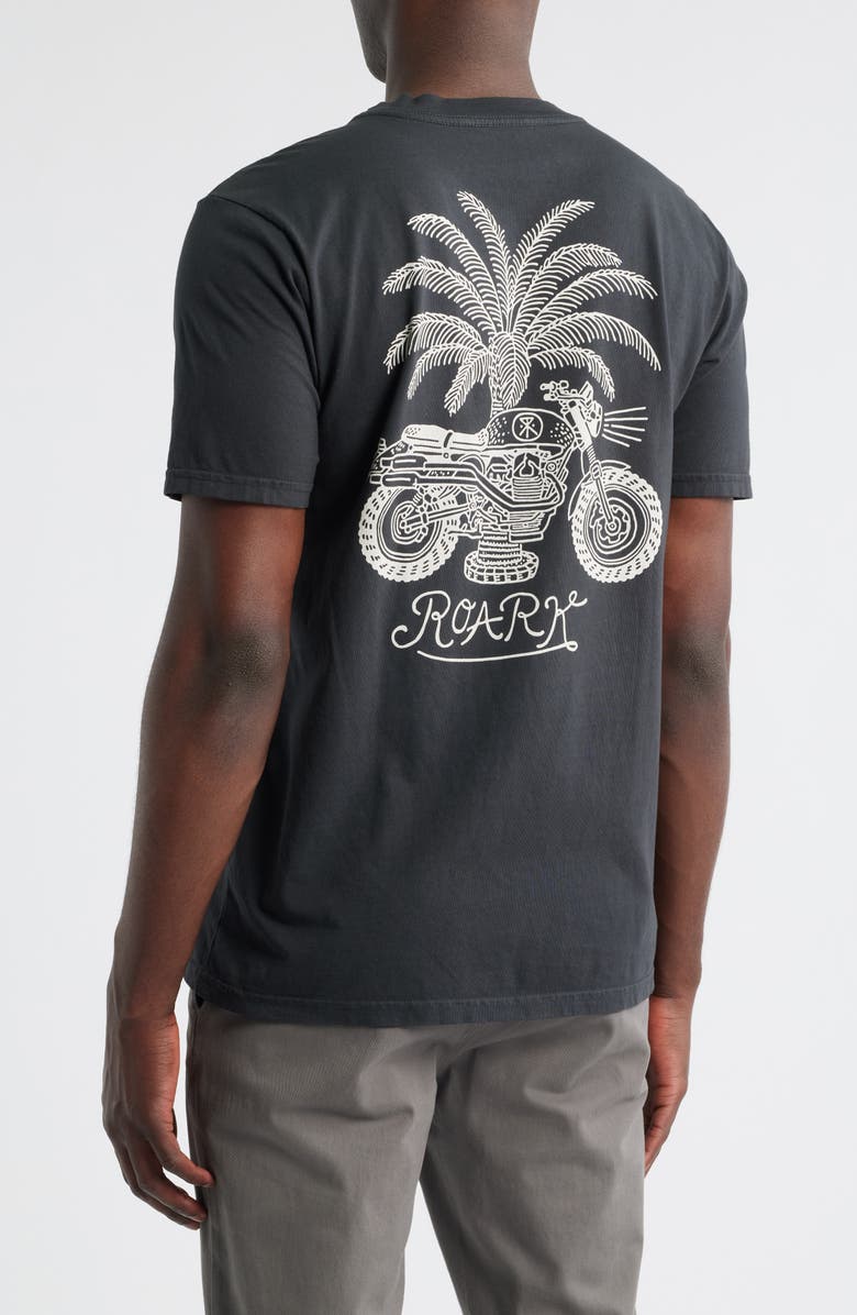 Roark Moto Graphic T-Shirt, Alternate, color, Black