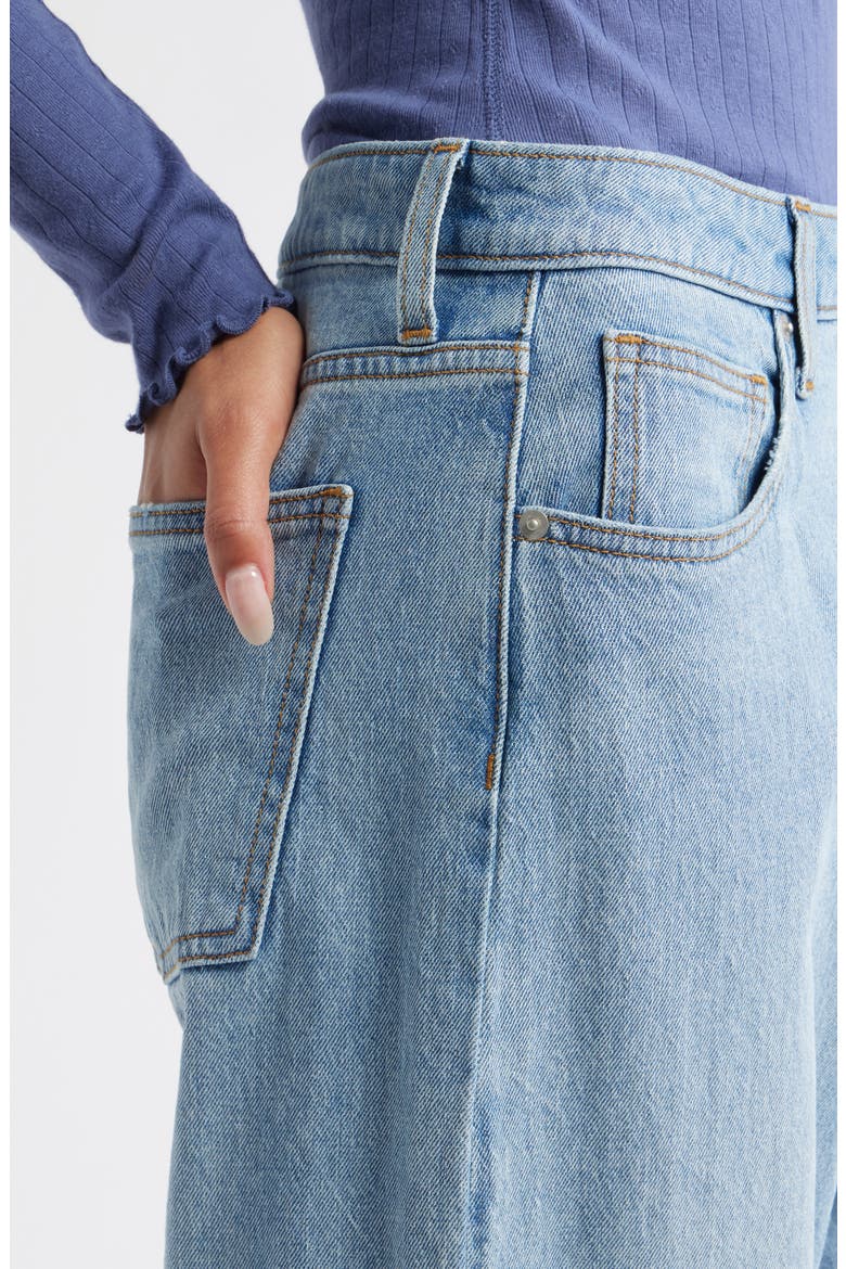 Mid Rise Baggy Barrel Jeans, Alternate, color, BROADWAY