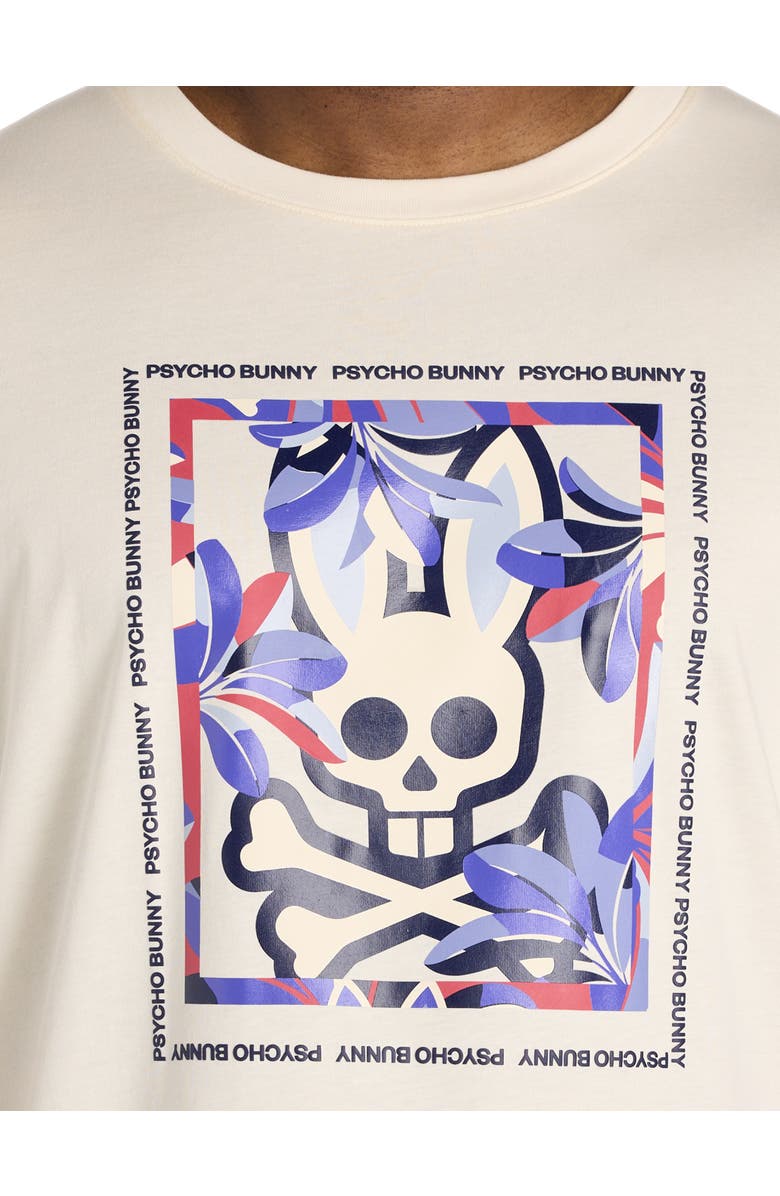 Psycho Bunny Big & Tall Florian Graphic Tee, Alternate, color, Pristine