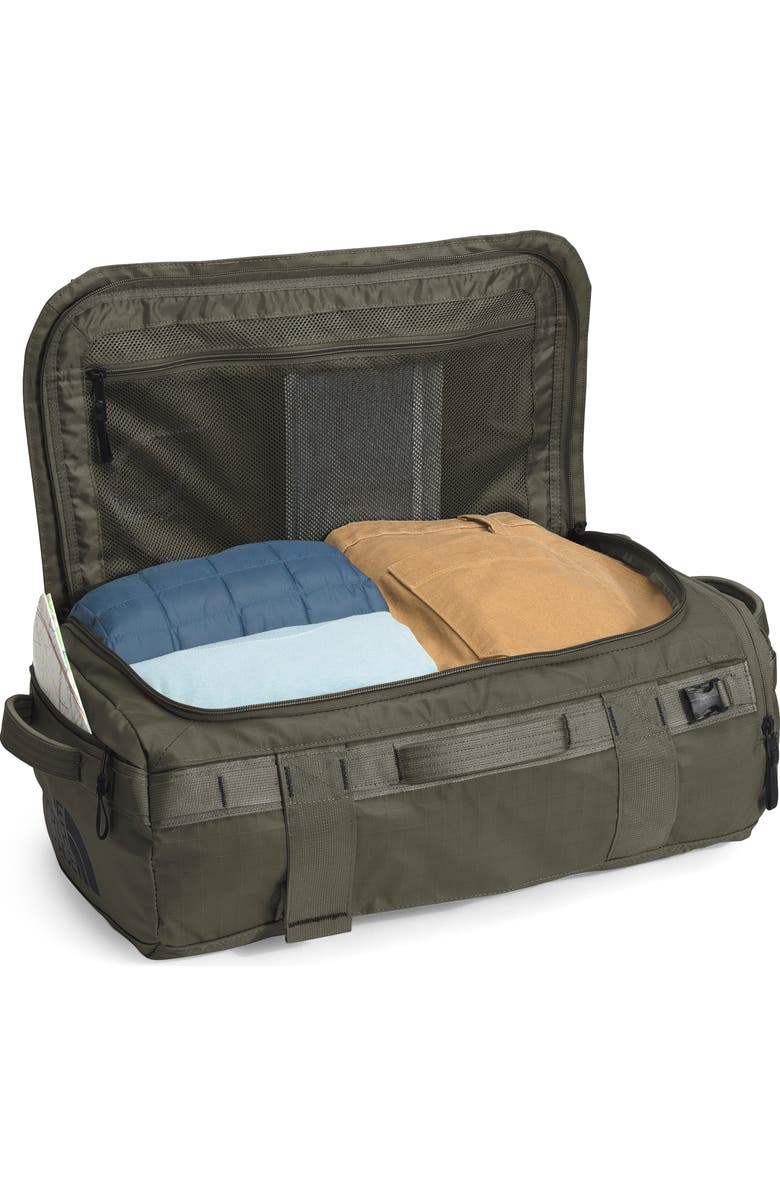The North Face Base Camp Voyager 32L Duffle Bag, Alternate, color, New Taupe Green/ Tnf Black