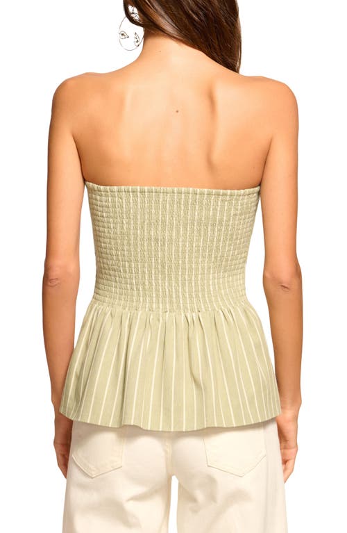 RAMY BROOK RAMY BROOK TIFFANY STRIPE STRAPLESS VEST