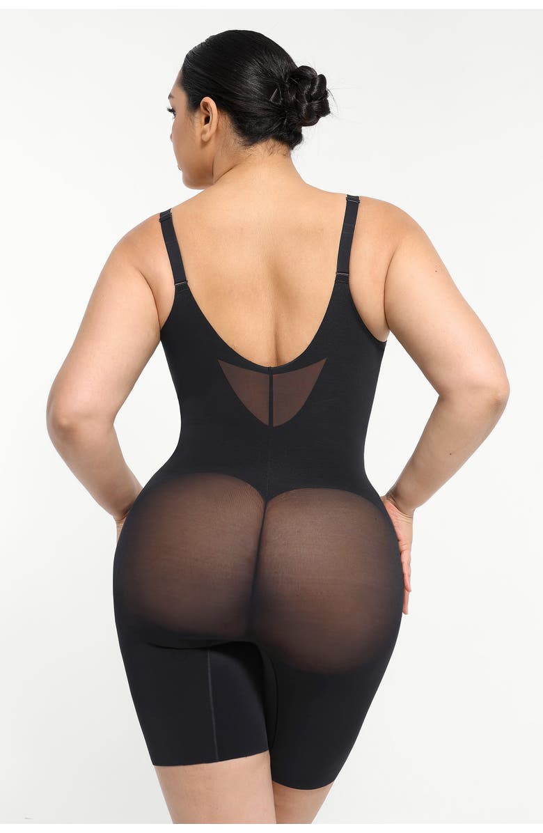 Shapellx AirSlim Full Coverage Seamless Shaping Bodysuit, Alternate, color, Classic Black
