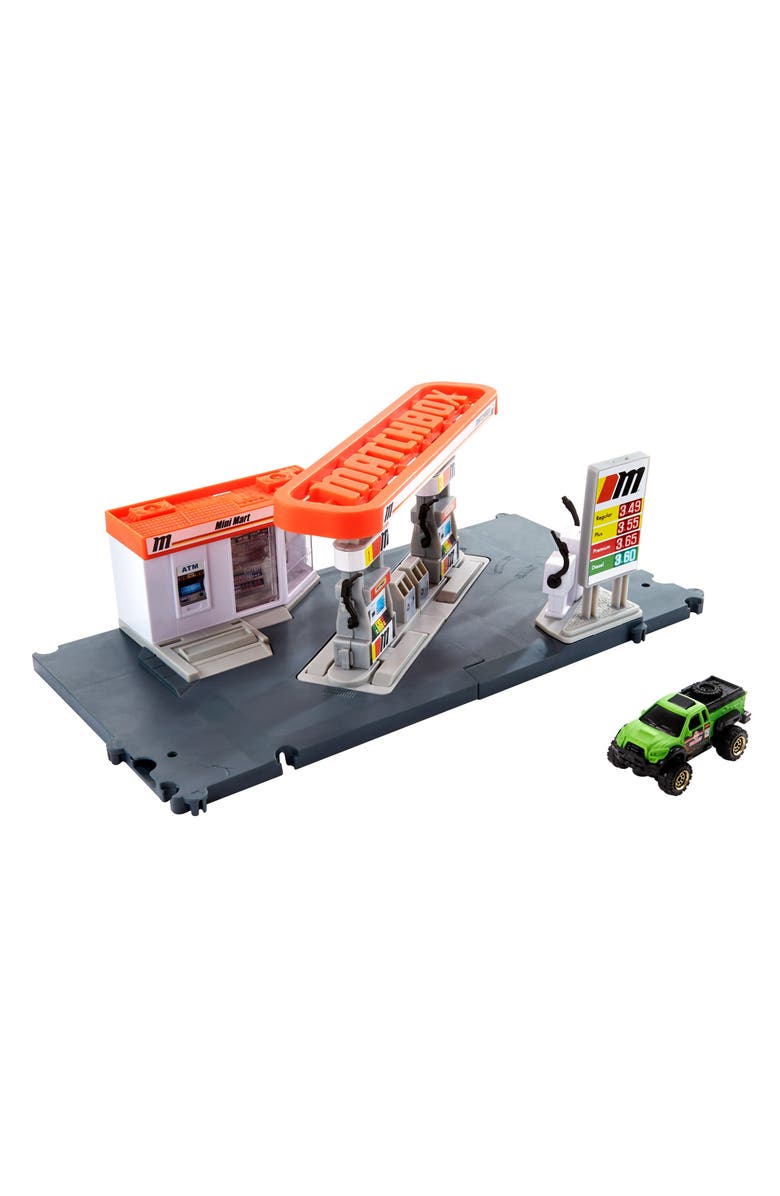 Mattel Matchbox Action Drivers Matchbox Fuel Station Playset, Alternate, color, 