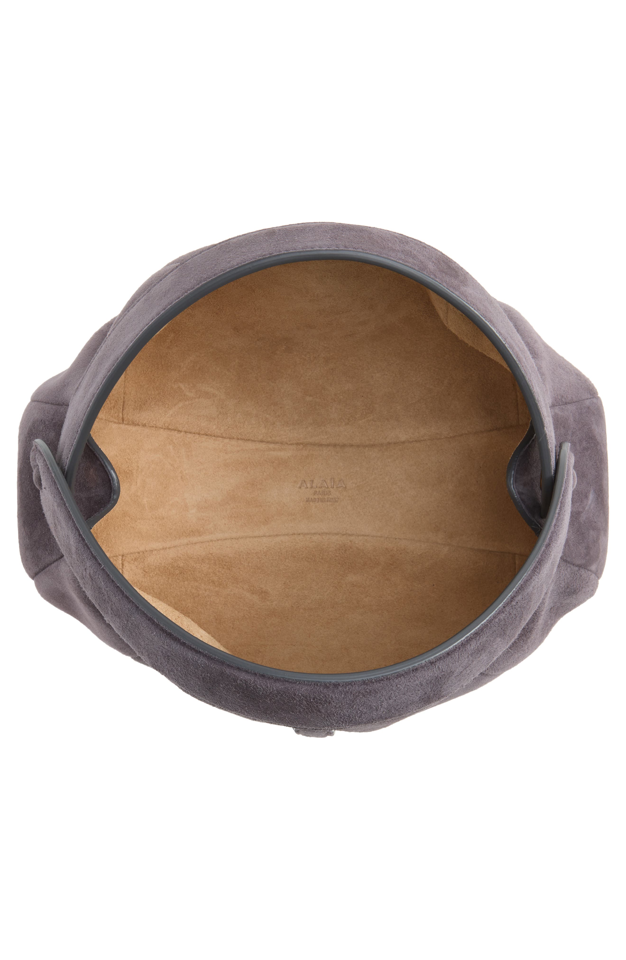 Small Purse Suede Clutch, Alternate, color, GRIS VIOLET U16