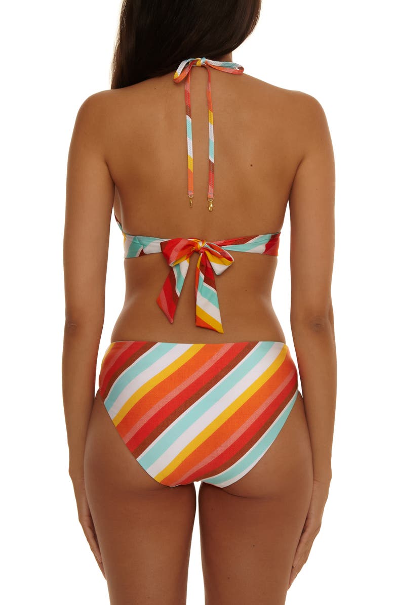 Trina Turk Cyclades Hipster Bikini Bottoms, Alternate, color, Multi