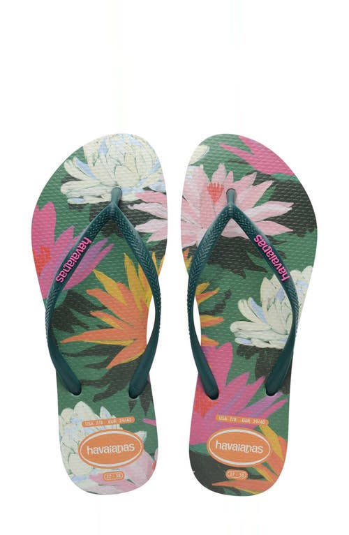 HAVAIANAS HAVAIANAS SLIM SUMMER BLISS FLIP FLOP