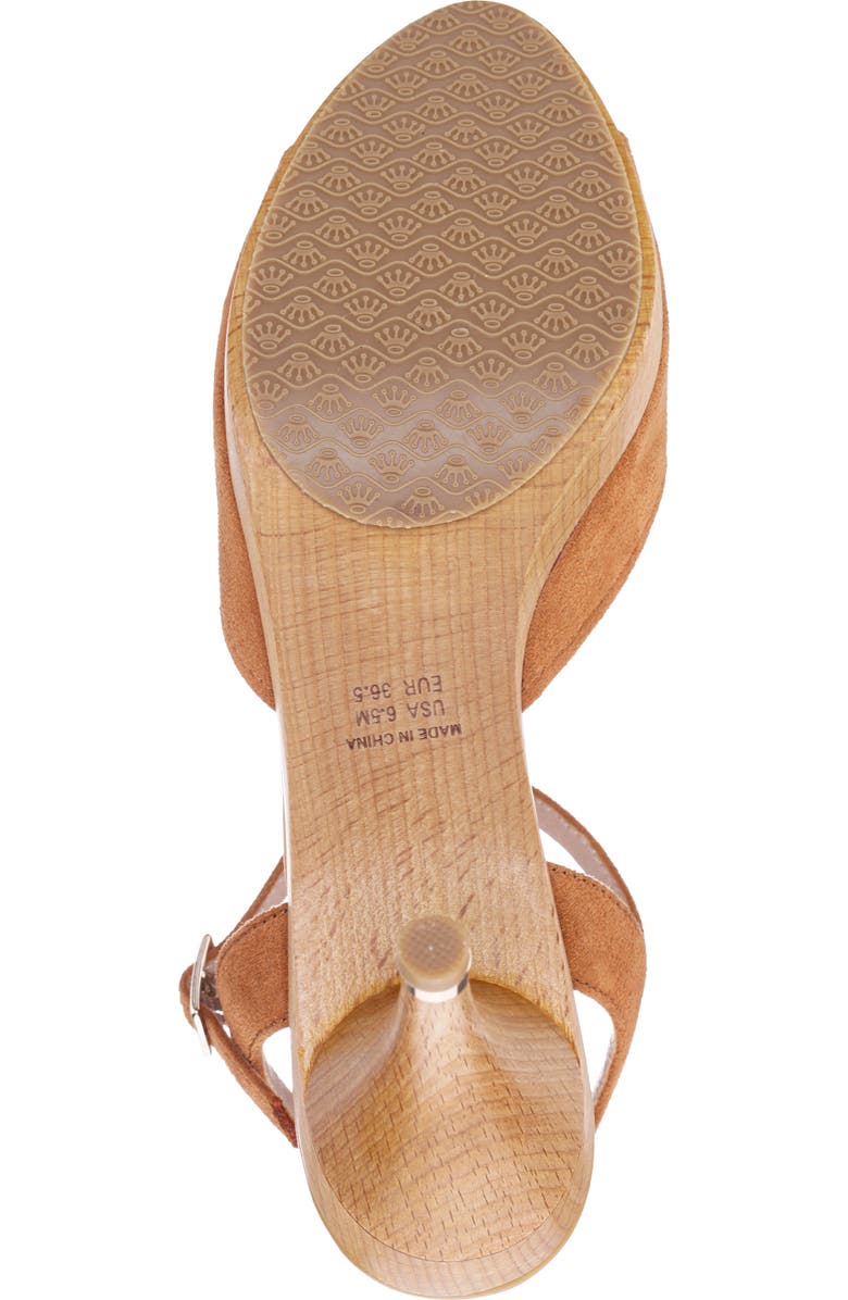 Nina Rock Sandal, Alternate, color, Honey