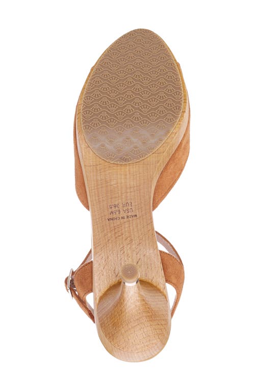 Nina Rock Sandal In Honey