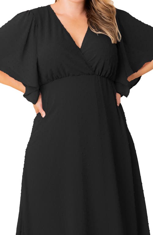Kiyonna Metallic Thread Dress