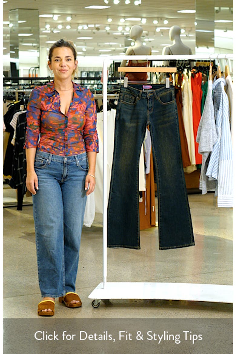 Tez Low Rise Bootcut Jeans video
