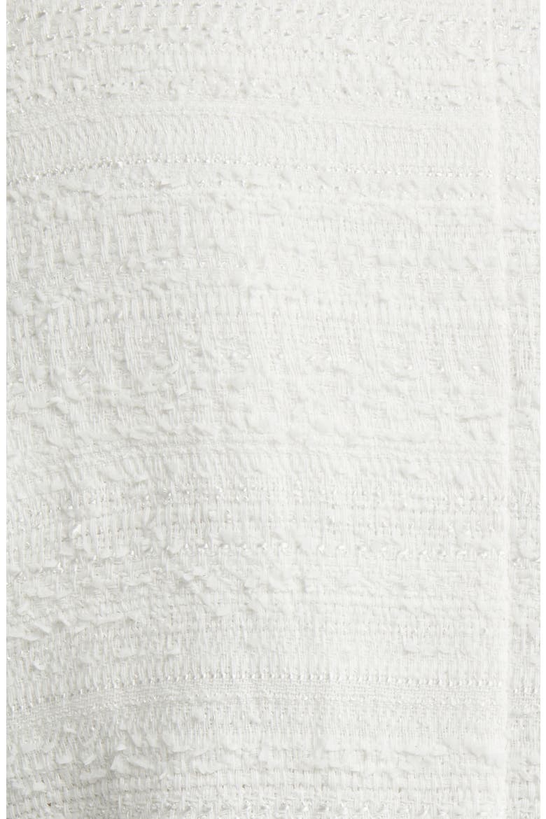 Elle Tweed Jacket, Alternate, color, WHITE