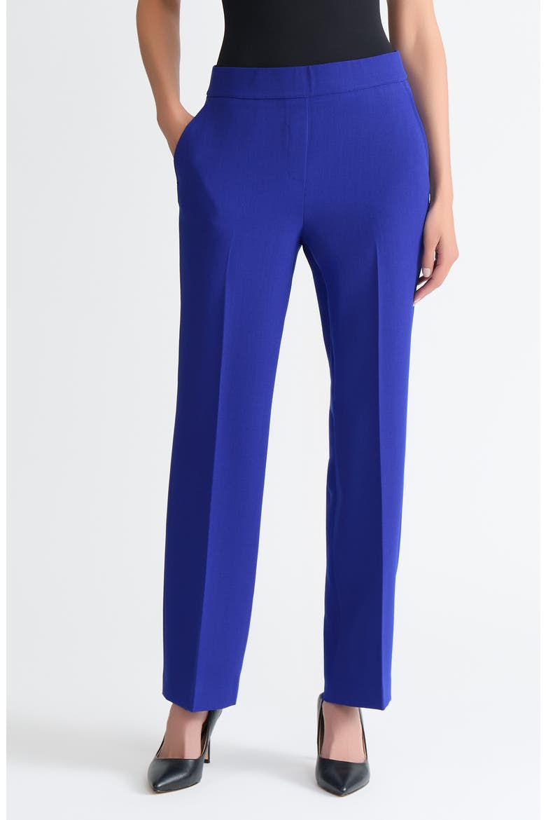 Gracie Pull-On Trouser Pants, Main, color, ROYAL SIGNATURE