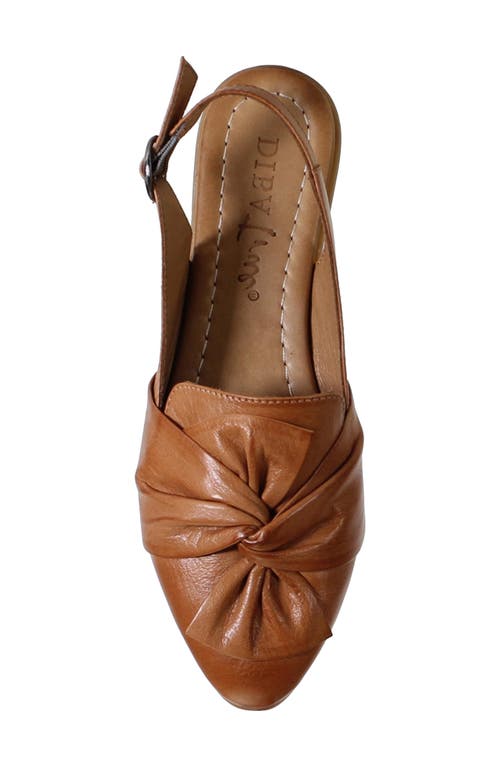 Diba True People Talk Slingback Flat In Coconut