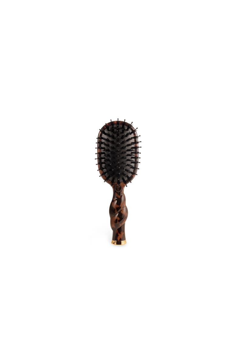 Mini Boar Hair Brush, Main, color, Tortoise