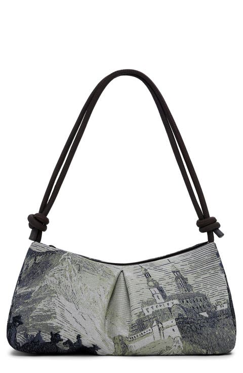 Jacquard Shoulder Bag