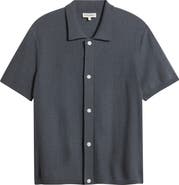 FRAME Short Sleeve Wool Cardigan