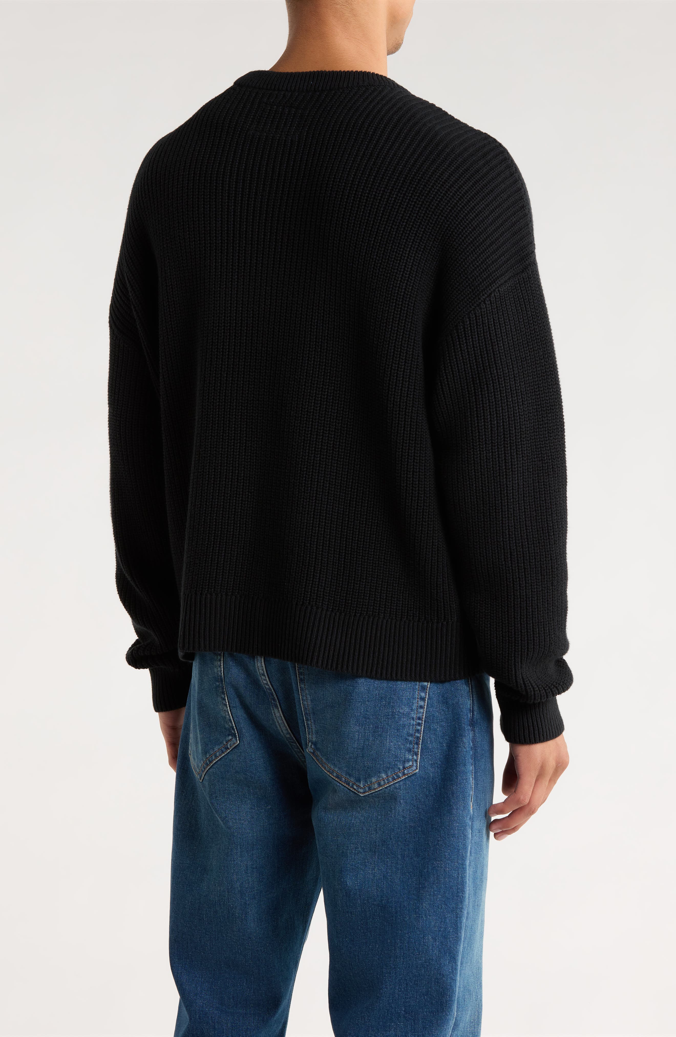 Oversize 1999 Cotton Sweater - image 2