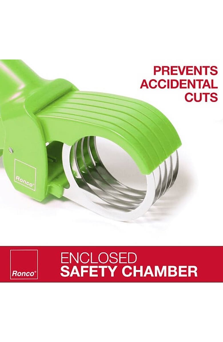 RONCO Handi Slicer for Fruit and Vegetable Chopping, Alternate, color, Green